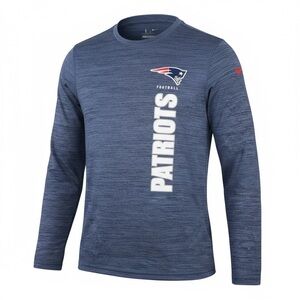 Nike Dri Fit New England Patriots Long Sleeve Tee Sz S - NWT